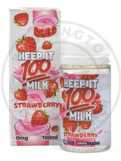 Keep It 100 Milk Strawberry 100ml