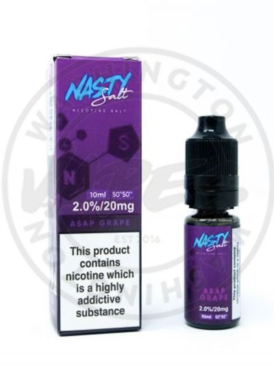 Nasty Juice Nic Salt 20mg 10ml - Asap Grape