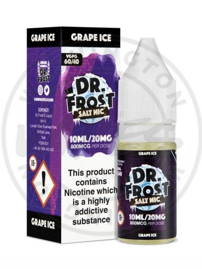 Dr Frost Grape Ice Nic Salt 20mg 10ml