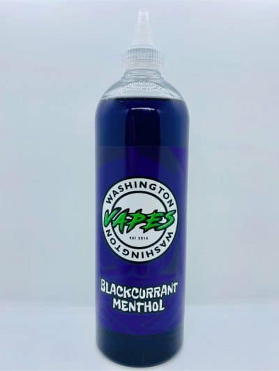 Washington Vapes E-Liquid Blackcurrant Menthol 500ml