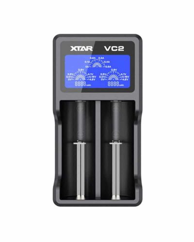 XTAR VC2 USB LCD Li-ion Battery Charger