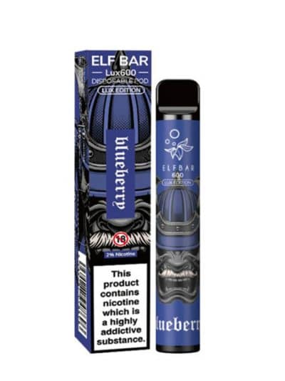Elf Bar 600 Lux Edition Disposable - Blueberry