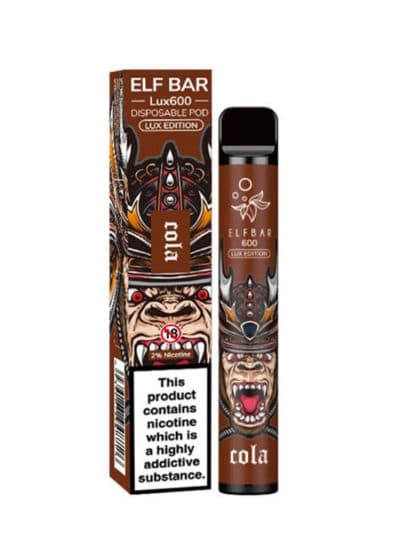 Elf Bar 600 Lux Edition Disposable - Cola