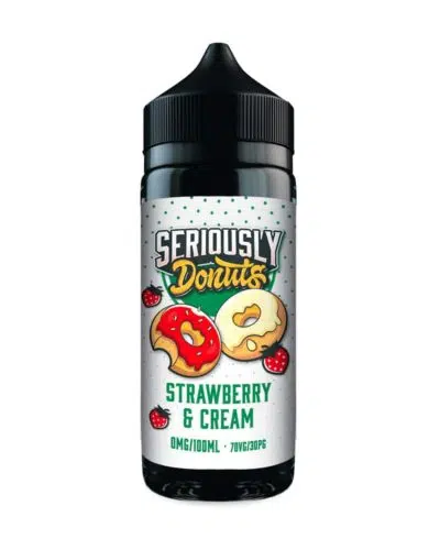 Seriously Donuts by Doozy 100ml - Strawberries and Cream - WV