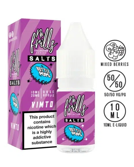 No Frills Bottle Pops: Vimto Nic Salt 10ml