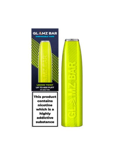 Glamz Bar Disposable Vape - Lemon Twist 2% - WV