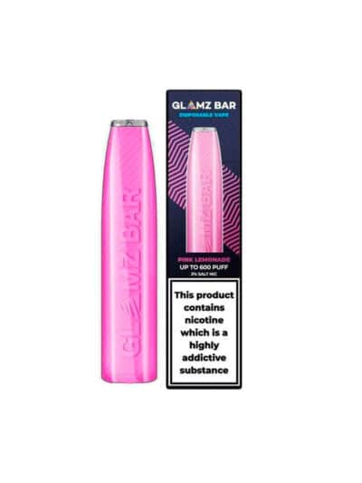 Glamz Bar Disposable Vape - Pink Lemonade 2% - WV
