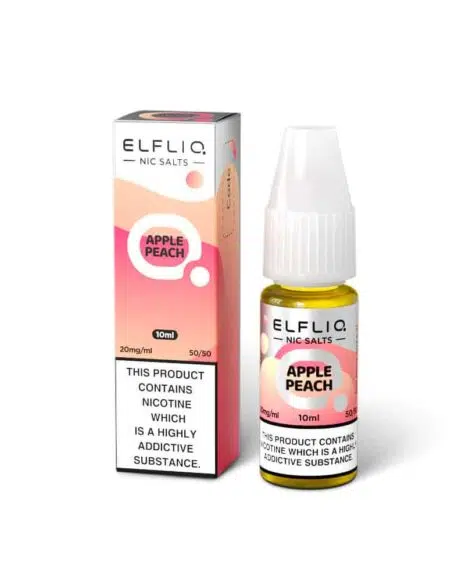 Elf Bar ELFLIQ Nic Salt 10ml - Apple Peach - WV