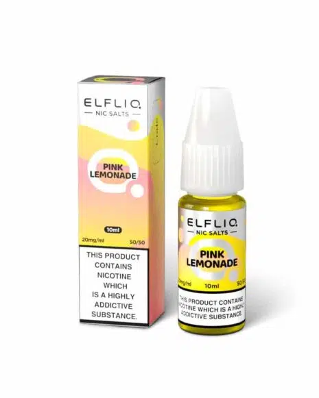 Elf Bar ELFLIQ Nic Salt 10ml - Pink Lemonade - WV