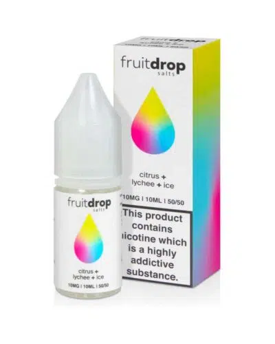 Fruit Drop Salts 10ml - Citrus, Lychee and Ice - WV