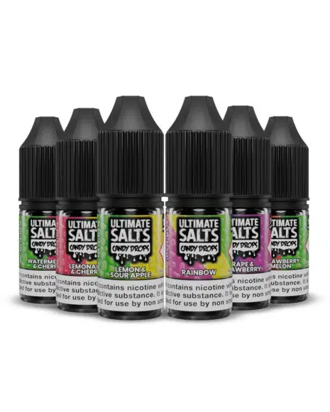 Ultimate Salts Candy Drops 10ml 10-Pack - WV